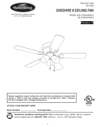 Harbor breeze ceiling fans are made specifically for lowes primarily by litex and are sold. Harbor Breeze Cheshire Ii Manual Pdf Download Manualslib