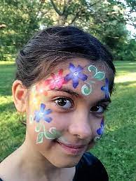 flower crown face painting exle