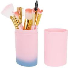 makeup brushes 12 pcs light pink set