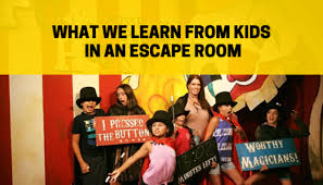It was my first time doing an escape room. What We Learn From Kids In An Escape Room Cross Roads Escape Games