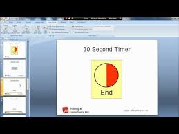 How To Add Countdown Timers To Powerpoint Youtube