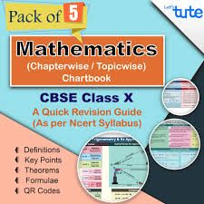 Pack Of 5 Letstute Cbse Maths Chart Book Class 10 Topicwise