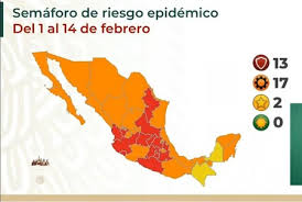 El semáforo epidemiológico estará vigente del 15 al 22 de junio de 2020. Mexico Se Queda Sin Estados En Semaforo Verde Por Covid Y Con 13 Entidades En Semaforo Rojo Para Iniciar Febrero