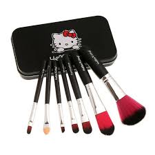 mini o kitty makeup brush kit for