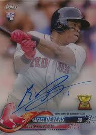 Look for surprise parallel cards! Rafael Devers Rookie Card Guide And Prospect Card Highlights