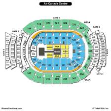 Acc Seating Chart For Hockey Scotia Bank Seating Chart