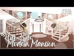 More than 40,000 roblox items id. Bloxburg Hill Side Modern Mansion 230k Speed Build