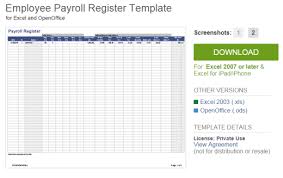 7 Websites To Get Free Payroll Template