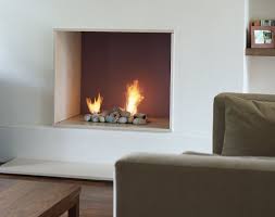 Contemporary Fireplace Living