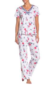 Floral Pajama 2 Piece Set