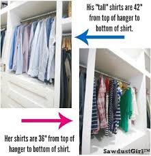 The shelving and lighting will be posted in fu. How To Plan And Design A Walk In Closet Sawdust Girl