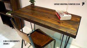 How to buy vintage industrial desk? Vintage Industrial Desk Hairpin Legs