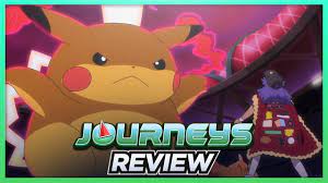 ASH VS LEON! Gigantamax Pikachu! | Pokémon Journeys Episode 13 Review -  YouTube