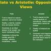 Aristotle vs Plato's View on Happiness