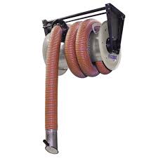 Exhaust Hose Reel Systems For Fumes And