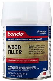 bondo wood filler for paint prep