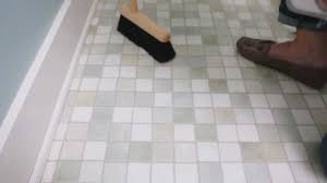 how to clean a bathroom floor you