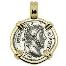 roman emperor marcus aurelius coin jewelry
