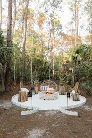 Diy Rustic Fire Pit In The Woods