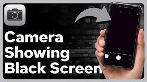 fix iphone camera showing black screen
