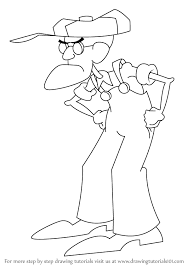 His parents were sent into space by and evil veterinarian. Learn How To Draw Eustace Bagge From Courage The Cowardly Dog Courage The Cowardly Dog Step By Step Drawing Tutorials