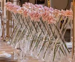 Glass Flower Vase For Wedding Table