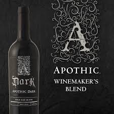apothic dark red wine blend california
