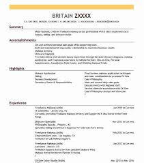 freelance makeup artist resume exle