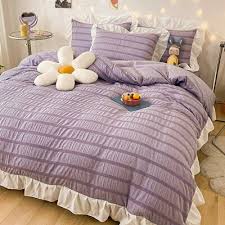 princess bedding set ruffles bed linen