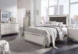 lonnix silver full upholstered bedroom