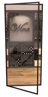 Glass Wine Cellar Door Purchase Floor