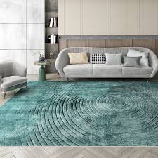 nordic solid color carpet sofa coffee