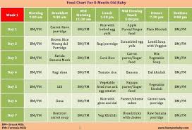 Feeding Schedule For 8 Month Old Baby Products 7 Months
