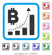 Bitcoin Bar Chart Vector Photo Free Trial Bigstock