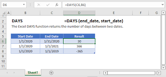 count days in excel vba