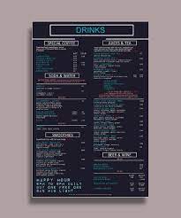 drinks menu 10 exles format pdf