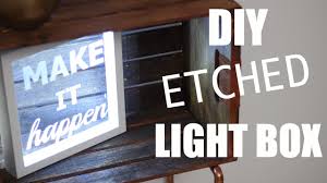 Target Inspired Diy Etched Light Box Katie Bookser