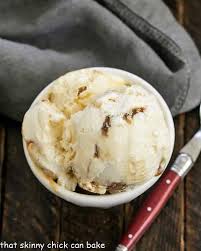 vanilla caramel swirl ice cream that