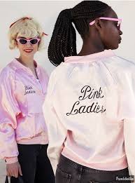 pink las jacket grease costume