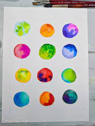 Easy Abstract Watercolor Art