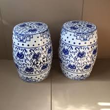 Blue And White Chinese Hand Painted