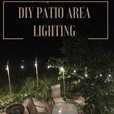 Diy Patio Area Lighting A Simple Diy To