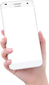 mobile frame png hand mobile phone