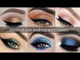 types of eye makeup with names unique