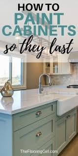 Your biggest cost investment for a kitchen remodel will usually be cabinets, which typically eat up 25 percent of your budget. How To Paint Cabinets The Right Way Diy Kitchen Remodel Diy Kitchen Renovation Kitchen Design Diy
