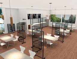 Restaurant Divider Walls And Plexiglass