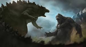 Рецензия на «годзиллу против конга» (godzilla vs. V Set Slili Scenu Iz Filma Godzilla Protiv Konga S Bitvoj Titanov