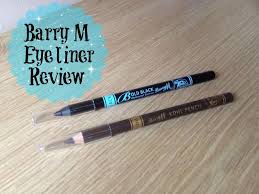 barry m eyeliner review bold black