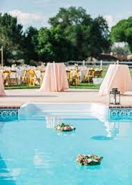 Maybe you would like to learn more about one of these? Floating Flower Arrangements In Pool