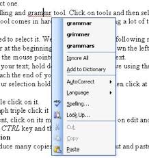 text editing and formatting a doent